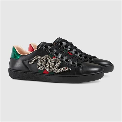 ace embroidered sneaker gucci ebay|gucci ace low top sneakers.